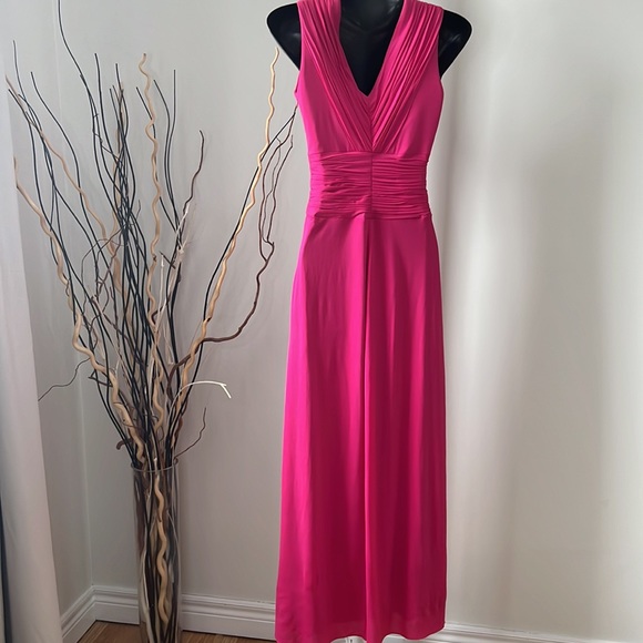 Custom Made Pink Long Maxi Size Petite - Picture 2 of 7